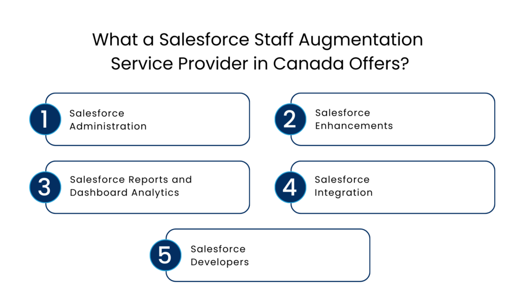 What a Salesforce Staff Augmentation Service Provider in Canada Offers - Manras Technologies