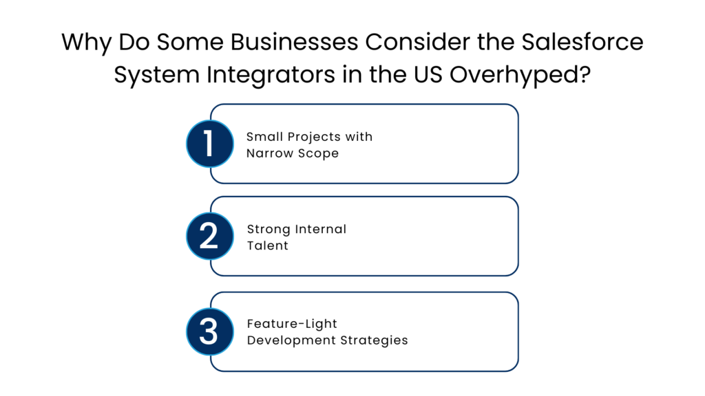Why Do Some Businesses Consider the Salesforce System Integrators in the US Overhyped - Manras Technologies
