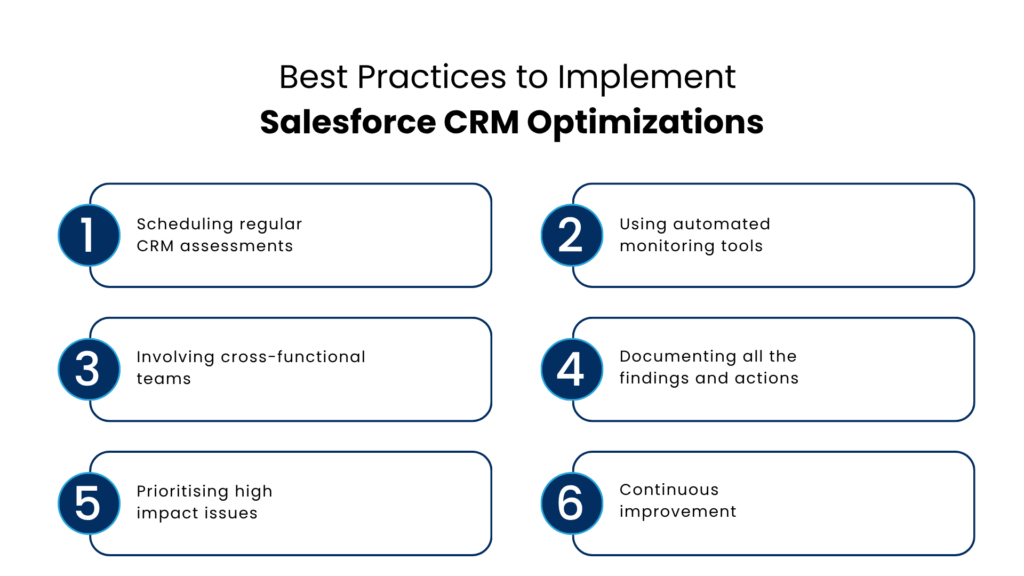 Best Practices to Implement Salesforce CRM Optimizations - Manras Technologies