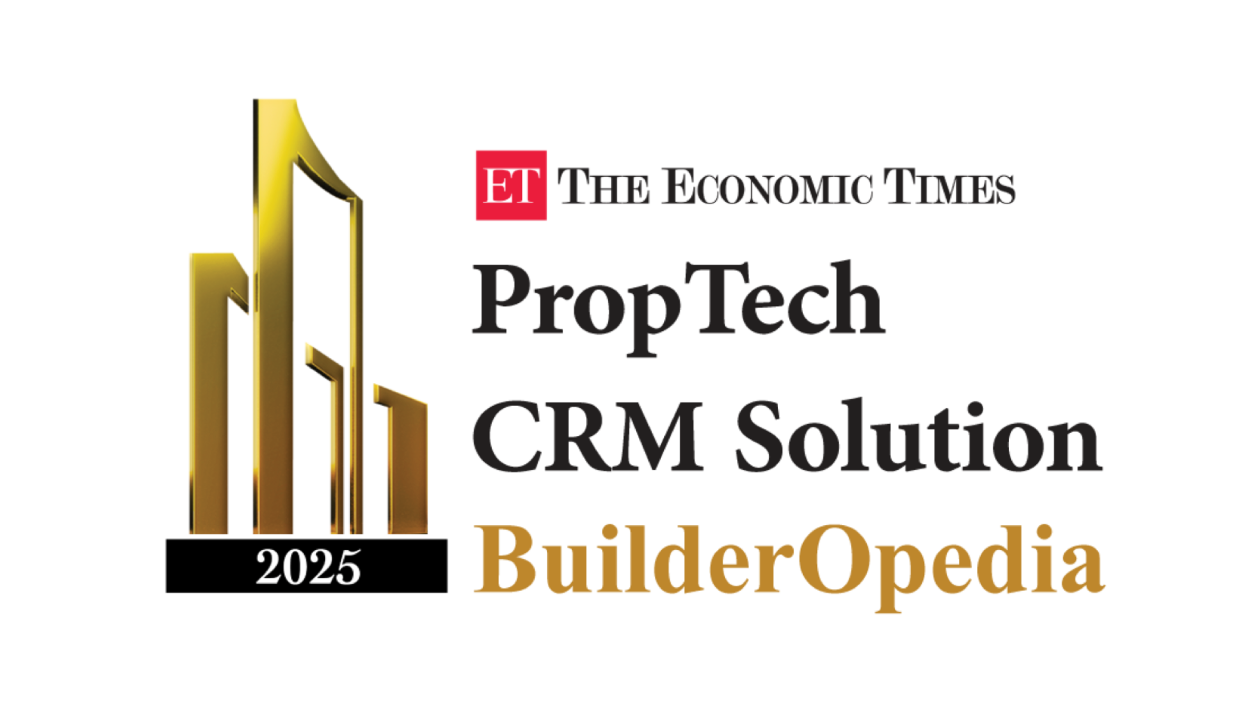 Proptech CRM Solution of the year - Award 2025