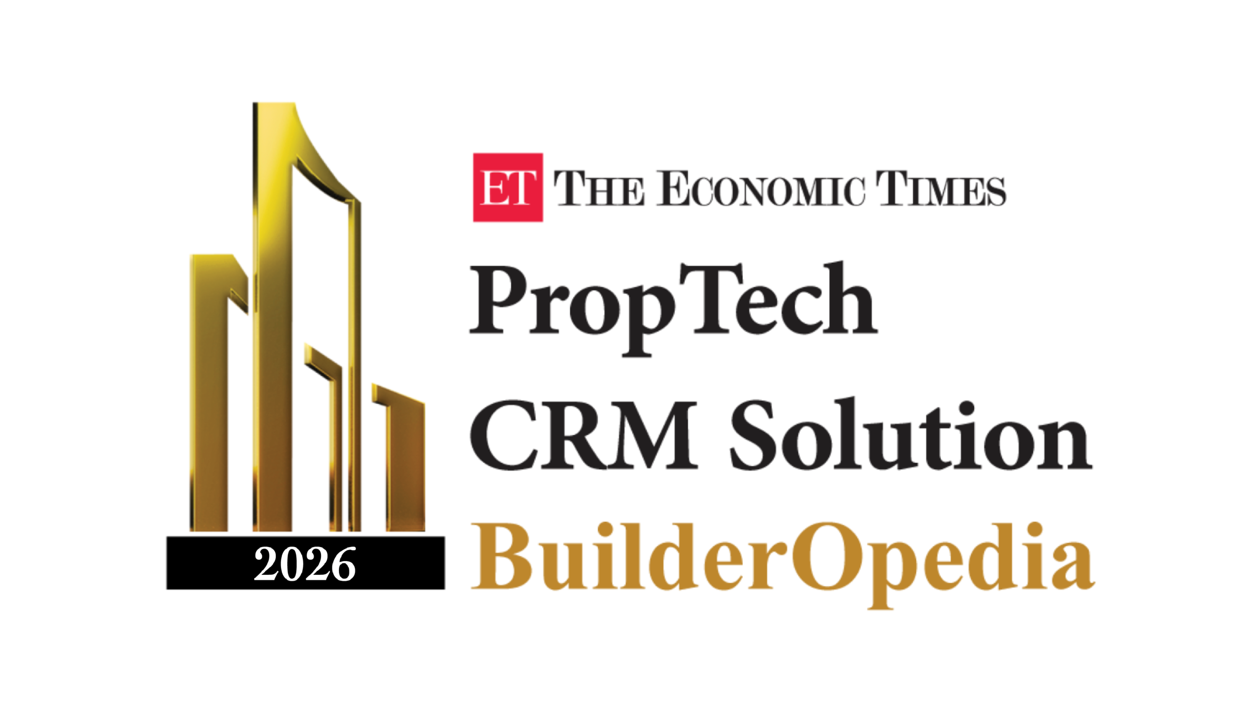 Proptech CRM Solution of the year - Award 2026