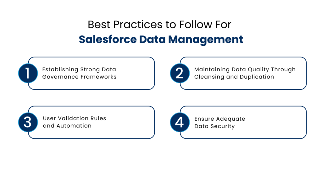Best Practices to Follow For Salesforce Data Management - Manras Technologies