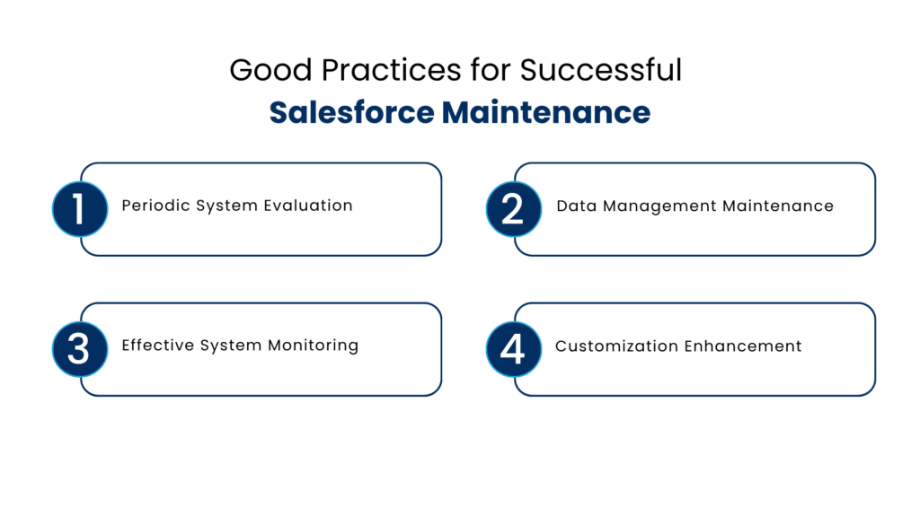 Good Practices for Successful Salesforce Maintenance - Manras Technologies