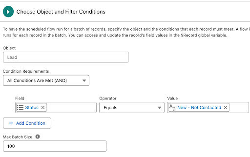 Batch Size Scheduled Flow Configuration Increases Scalability - Manras Technologies