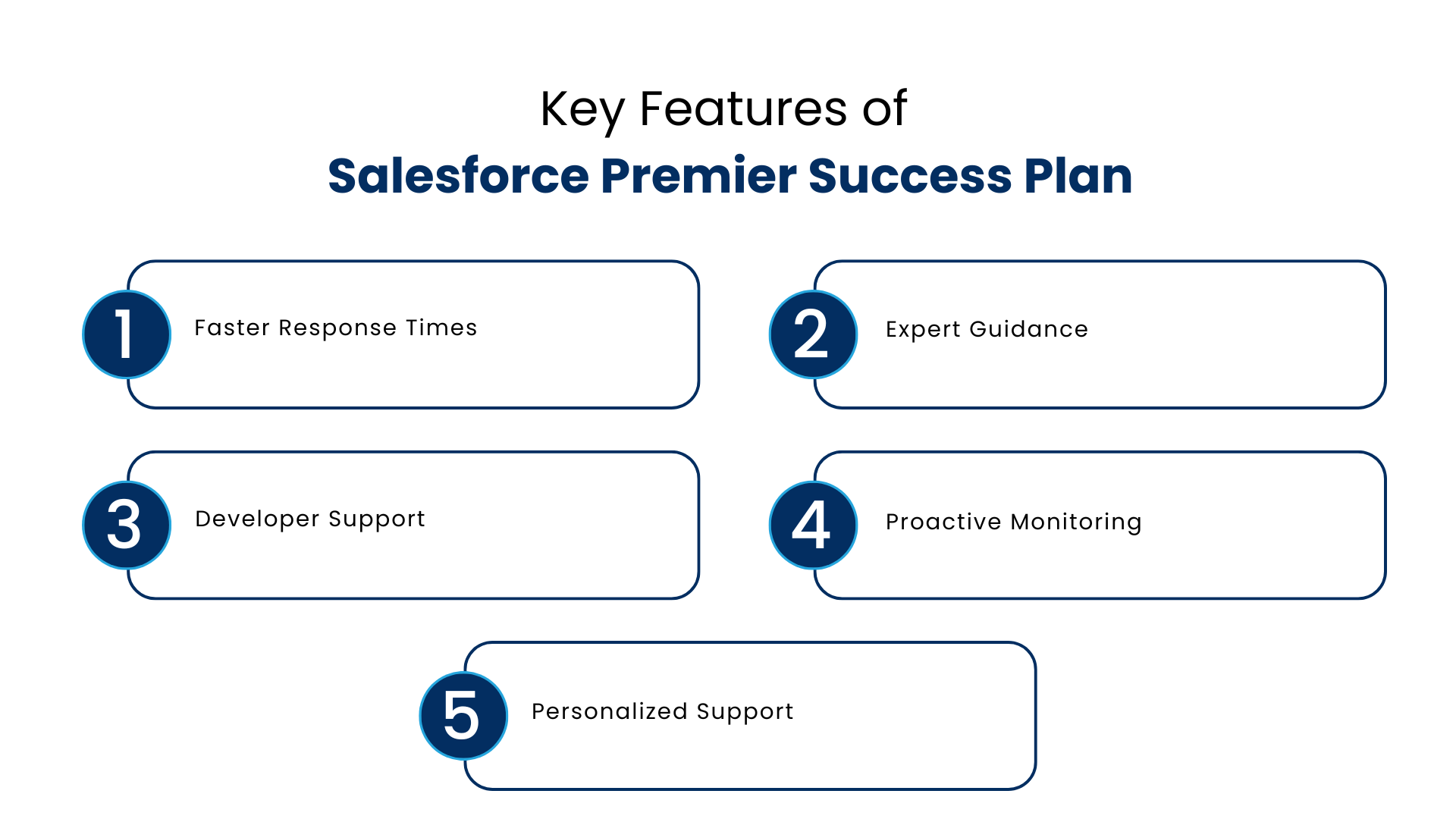 Key Features of Salesforce Premier Success Plan - Manras Technologies