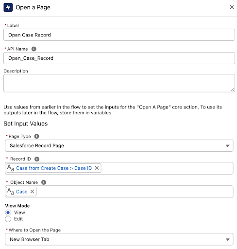 Open a Page Action Removes Years of Navigation Workarounds - Manras Technologies