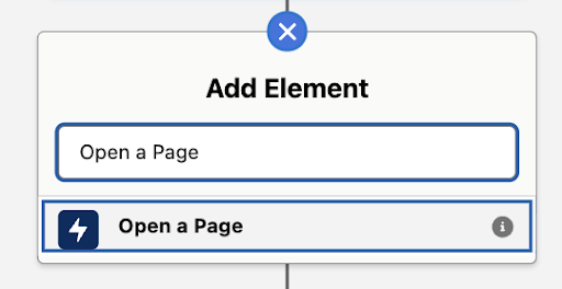 Open a Page Action Removes Years of Navigation Workarounds - Manras