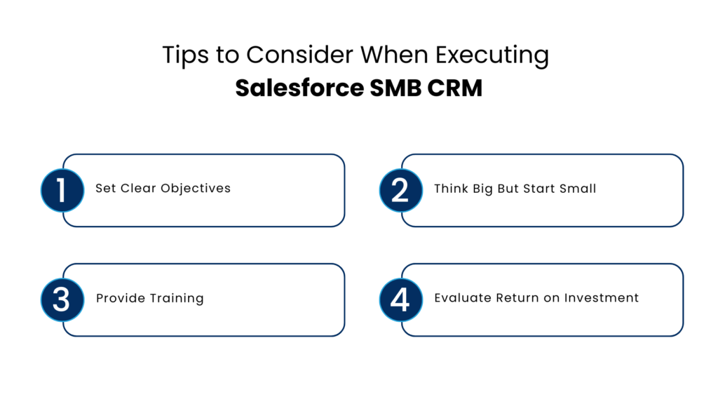 Tips to Consider When Executing Salesforce SMB CRM - Manras Technologies