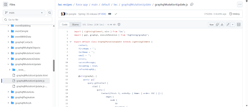 The graphql Mutation Update - Manras