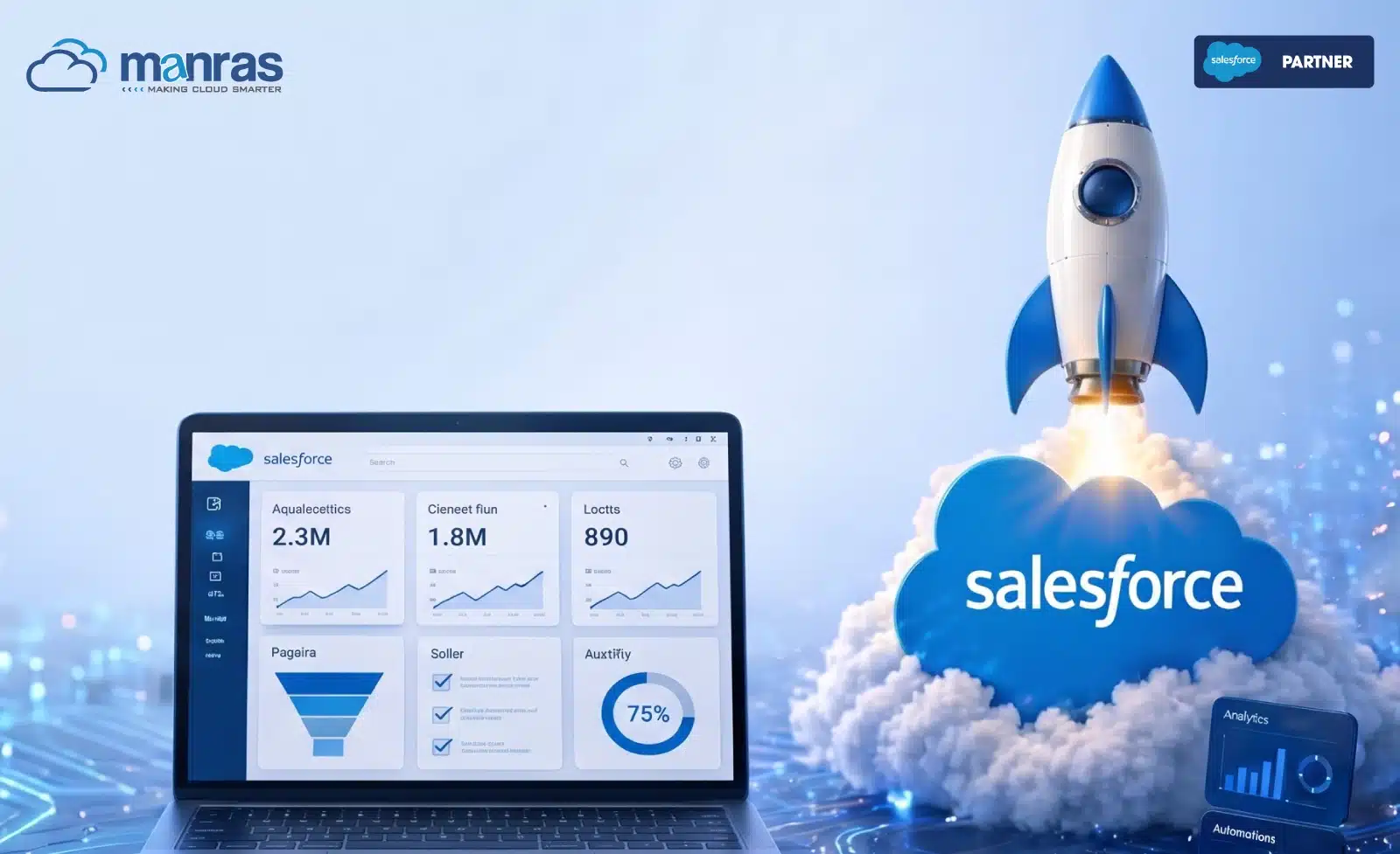 Salesforce development outsourcing - Manras